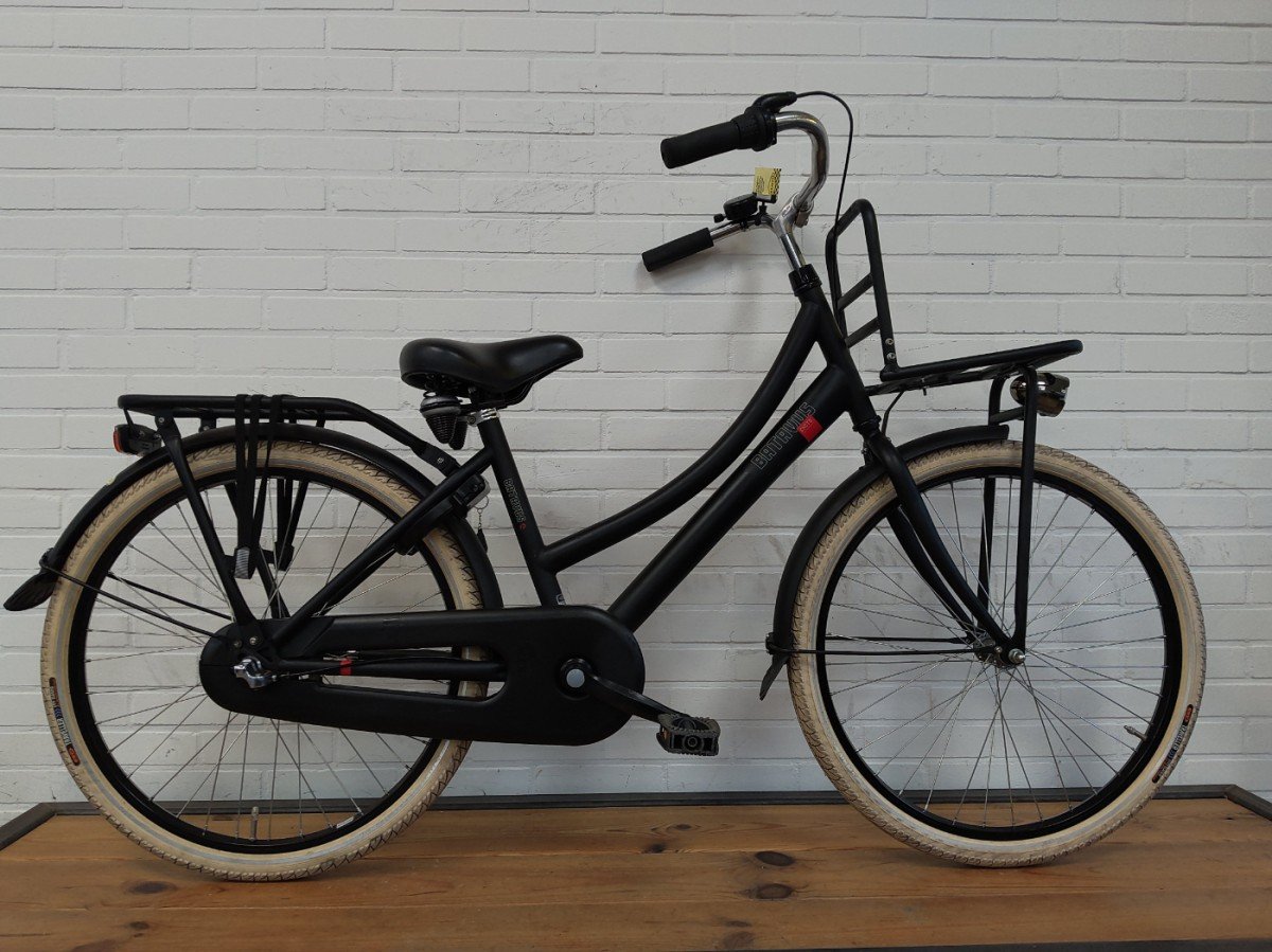 BATAVUS CNCTD-24 Meisjes Zwart Mat 38cm 2020