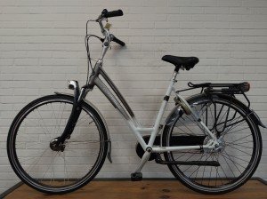 Gazelle Chamonix Dames Wit / grijs 53cm 2013