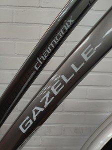Gazelle Chamonix Dames Wit / grijs 53cm 2013