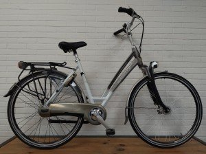 Gazelle Chamonix Dames Wit / grijs 53cm 2013