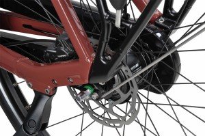 BATAVUS Altura E-Go CP Plus N7 Lageinstap Rood Bruin Glans 56cm 2024