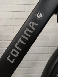 CORTINA E-Common Dames Jet Black Matt 57cm 2022